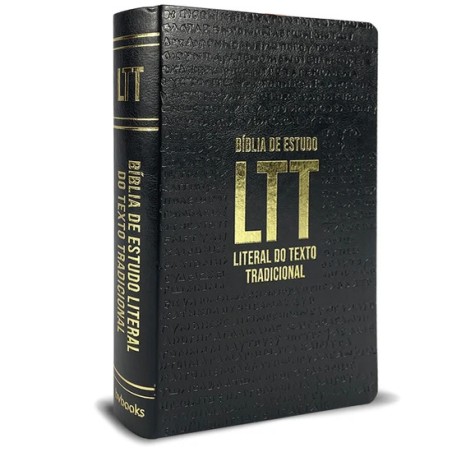 Bíblia LTT | Estudo Literal do Texto Tradicional Preto